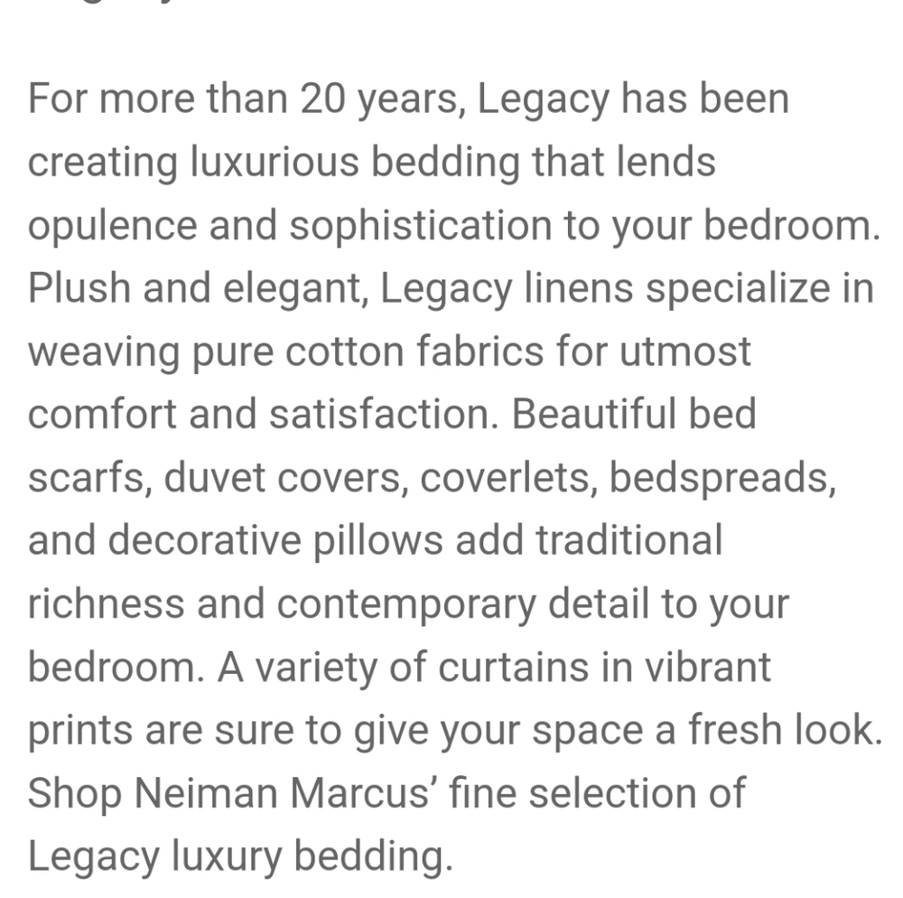 LEGACY Queen Duvet & shams green yellow palm leaf cotton Bedding Neiman … - Picture 15 of 16
